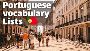 portuguese vocabulary lists
